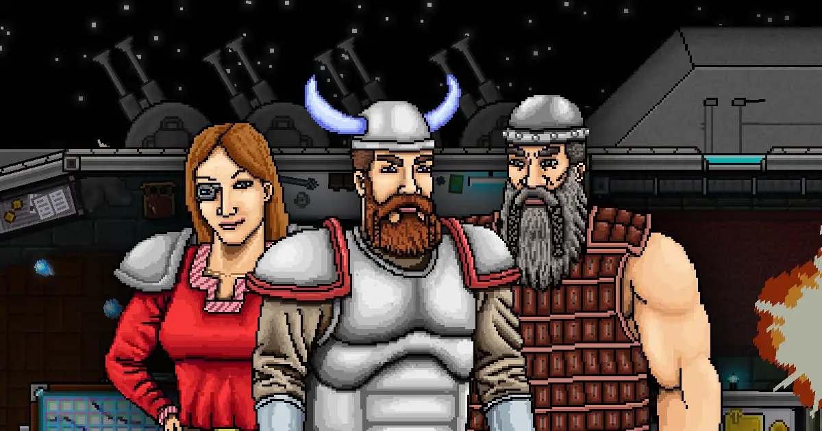 Redgar: The Space Viking, un joc d’estil Hotline Miami de vikings a l’espai exterior