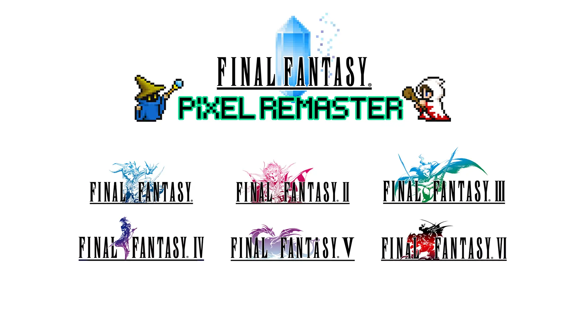 FINAL FANTASY Pixel Remaster ja disponible a PlayStation 4 i Nintendo Switch