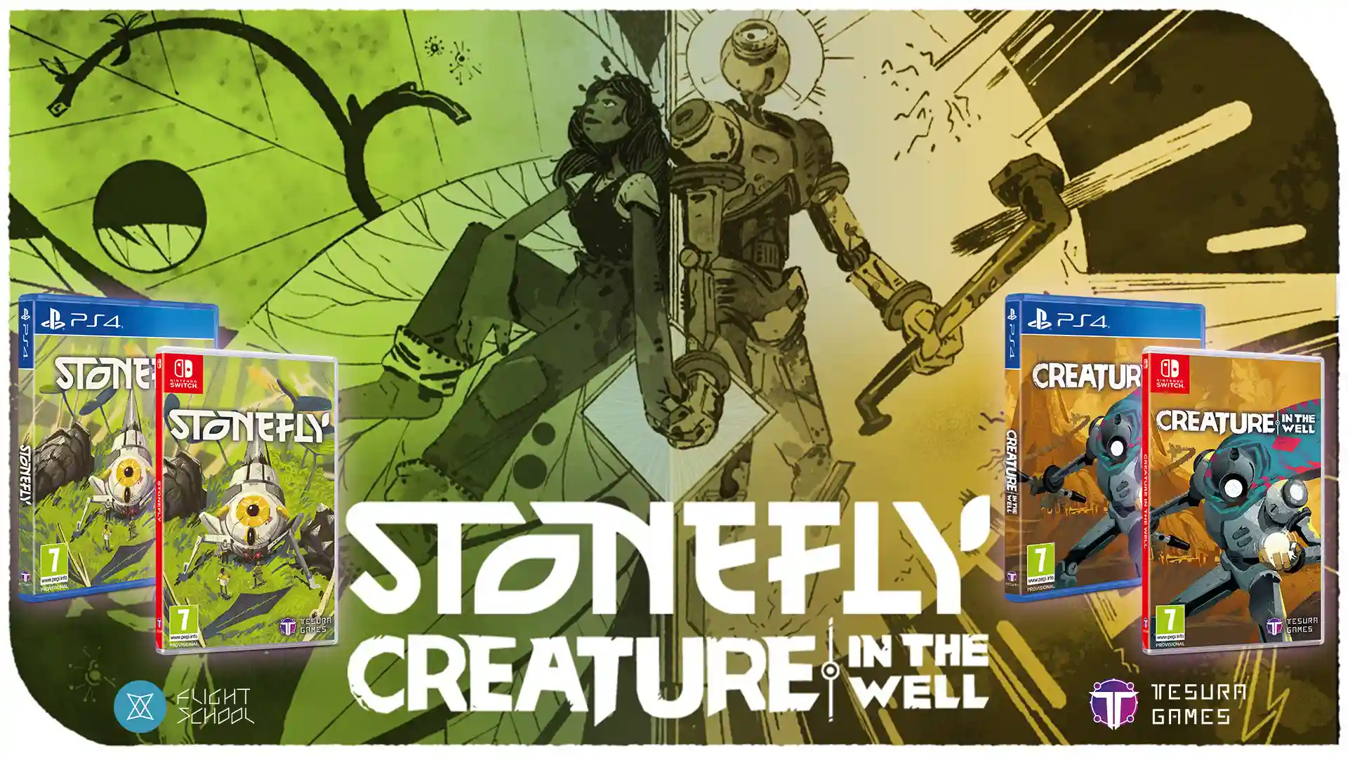 Tesura Games anuncia edicions físiques de Stonefly i Creature in the Well