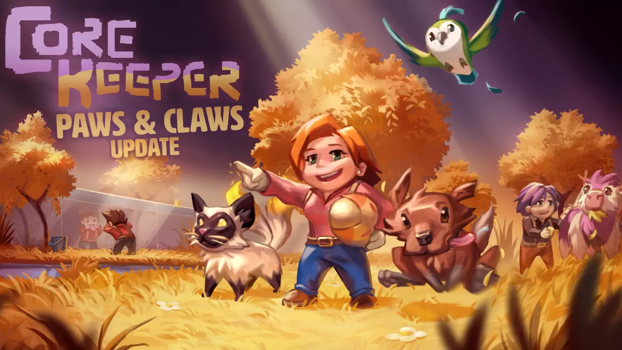 Core Keeper estrena l’actualització «Paws & Claws»