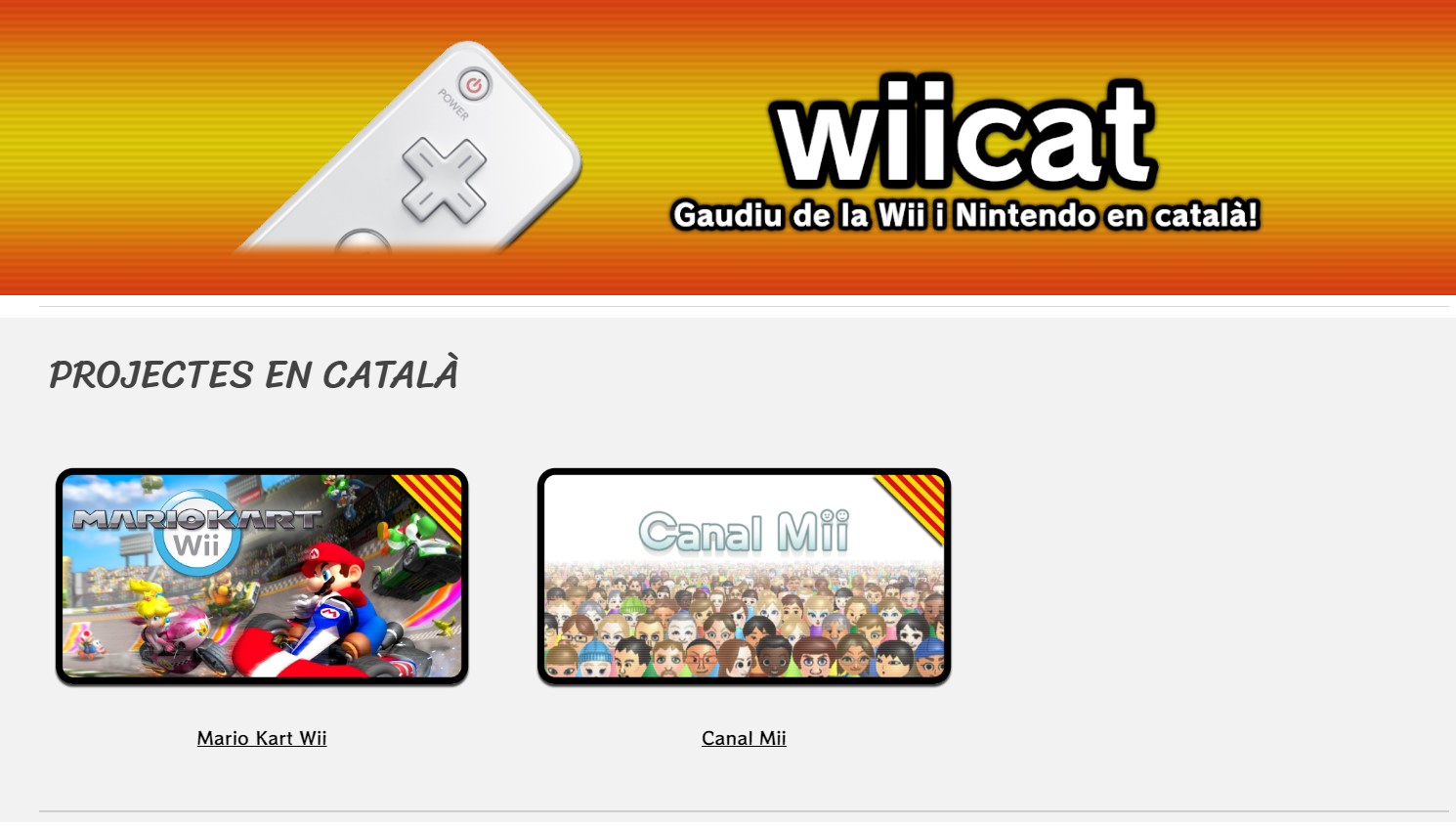 Wiicat estrena una pàgina web per compartir els seus projectes de traducció