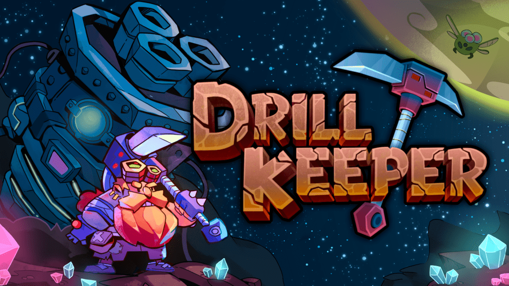 Aprovisiona't de recursos en diferents mons a Drill Keeper - Nou Joc