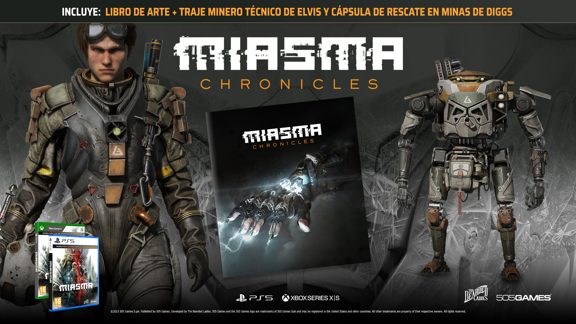 Ja disponible l’edició física de Miasma Chronicles