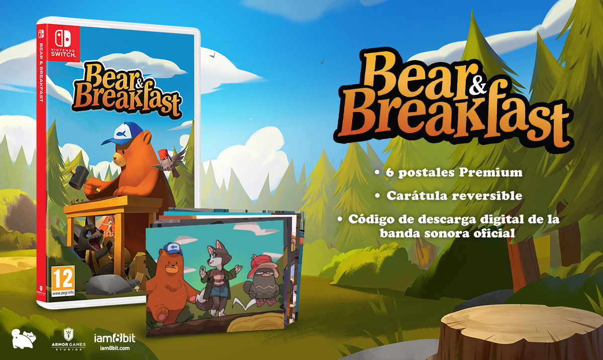 Bear and Breakfast arribarà en físic a Nintendo Switch