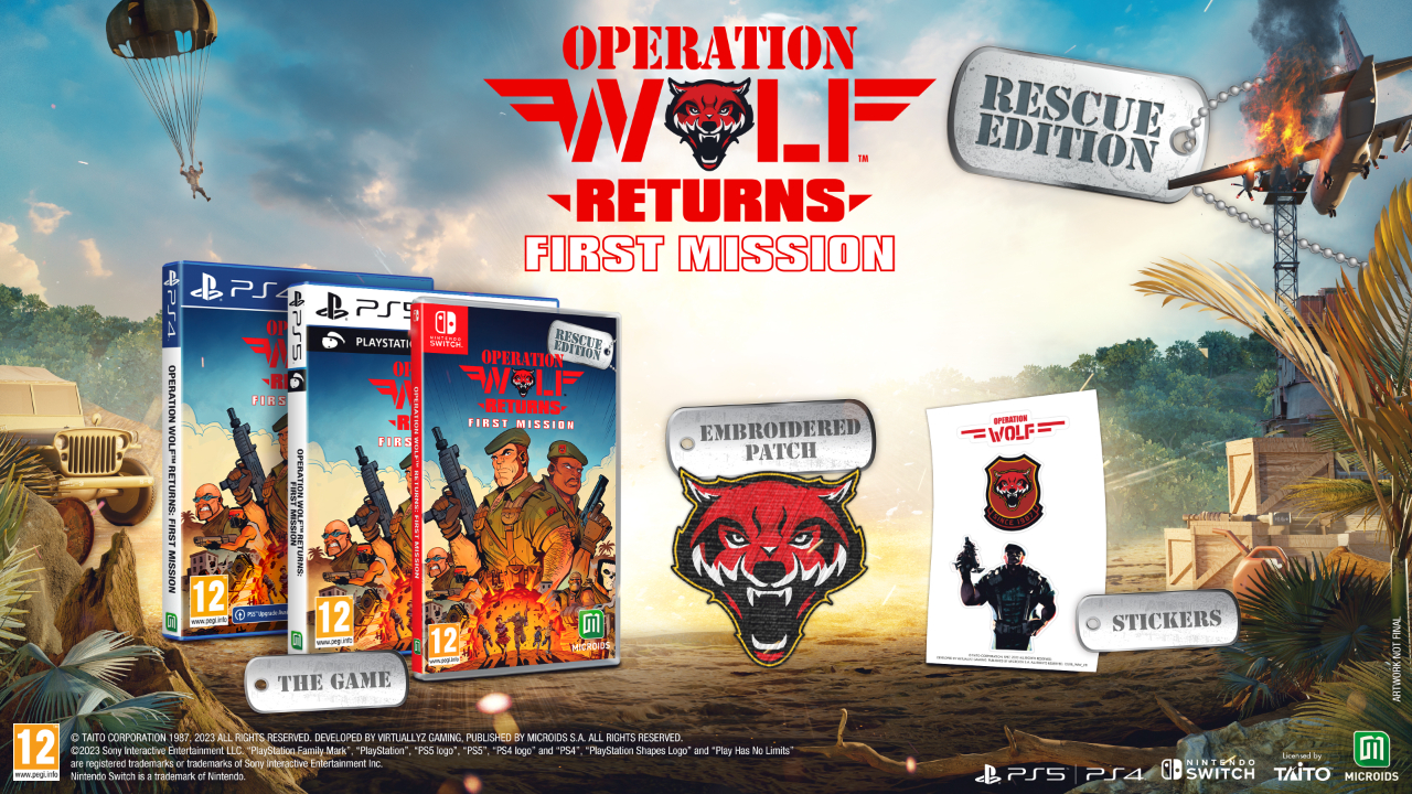 Operation Wolf Returns: First Mission farà el seu retorn el 21 de setembre