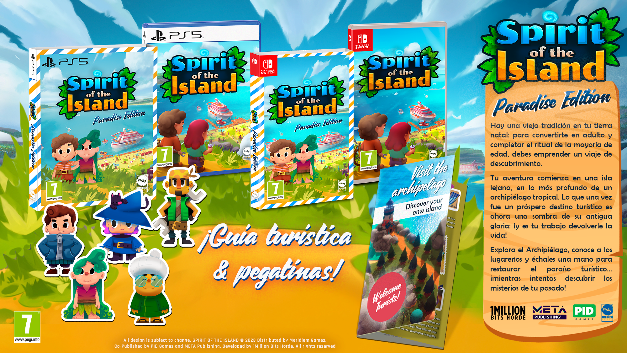 Meridiem Games anuncia l’edició física de Spirit of the Island per a PlayStation 5 i Nintendo Switch