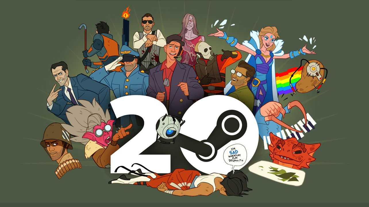 Steam celebra el seu 20è aniversari repassant la seva història