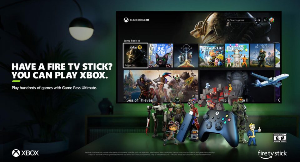 Xbox i Amazon col·laboren per portar Xbox Cloud Gaming a dispositius Fire TV
